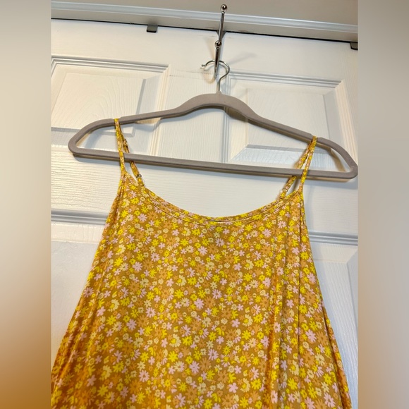 Wild Fable Yellow Floral Print Cami Dress - Picture 2 of 7